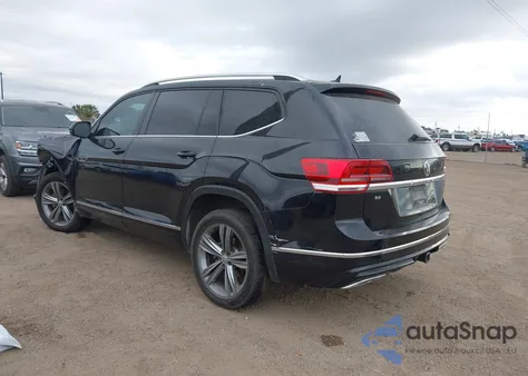 2019 Volkswagen Atlas 3.6L V6 Se W/Technology R-Line из США, поврежденный, VIN 1V2YR2CAXKC524426
